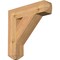 Ekena Millwork Traditional Craftsman Smooth Bracket, Western Red Cedar, 3 1/2"W x 16"D x 16"H BKT04X16X16TRA04SWR - alternate 1